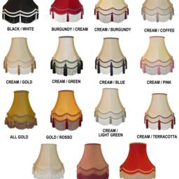 15 Fabric Lampshade Colours To Choose From, Handmade For Ceiling Pendants, Table Lamp Shades, Tall Floor Bases & Mini Wall Light - thumbnail 2