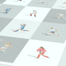 England Women's National Team Football Legends Illustrated Art Print - Lionesses Icons Poster Gift - thumbnail 2