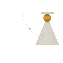 Hmv Modern Cone-Shaped Wall Or Ceiling Lamp - Radical Design & Memphis Group Inspired, Directed Light - thumbnail 4