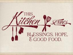 Kitchen Wall Quotes.this - Horizontal Code 245 Kitchen Decals, Words, Sticker - thumbnail 2