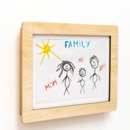 Kids Artwork Storages, Baby Drawing Frame Picture Display For Children, Changeable Art Frames, Frame - thumbnail 3