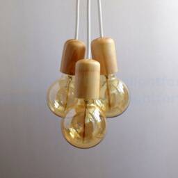 7 Pendant Light Cluster Any Length Wooden Pendant Light Dine Table Multi Lighting Modern Chandelier Custom Entryway Chandelier - thumbnail 4