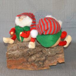 1 Santa Claus With Glasses As A Shelf Sitter, Christmas Decoration, Claus, St. Nicholas - thumbnail 3