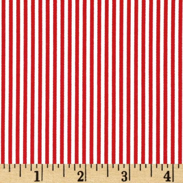 "Striped Red Pillow Cover. Stripe Decorative Pillow.16"" X 16"", 18"" Or 20" - image 1