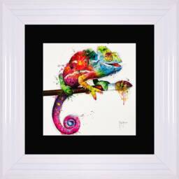 Patrice Murciano Wall Art - Pop Evolution Framed Print With Border - 55cm X 55cm Choice Of Frame Colour - thumbnail 1