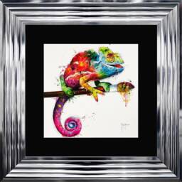 Patrice Murciano Wall Art - Pop Evolution Framed Print With Border - 55cm X 55cm Choice Of Frame Colour - thumbnail 3