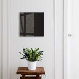 Black Mounted Key Cabinet, Industrial Box, Minimalist Backgrounds & Patterns, For Those Who Value Peace Elegance
