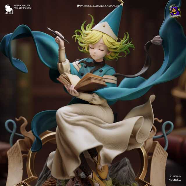 Coco - Witch Hat Atilier 3D Printed Figure 18 Scale - image 1