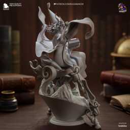 Coco - Witch Hat Atilier 3D Printed Figure 18 Scale - thumbnail 4