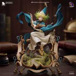 Coco - Witch Hat Atilier 3D Printed Figure 18 Scale - thumbnail 2