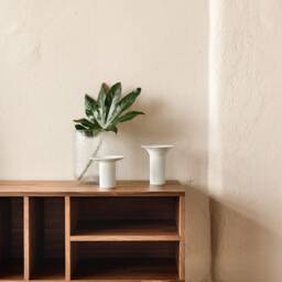 "Vinyl Record Cabinet, Stand, Walnut, ""Silene" - thumbnail 4
