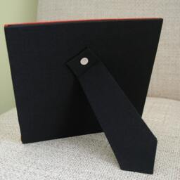 Red Silk Picture Frame Sale - thumbnail 2