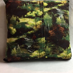 Dad & Son Fishing, Accent Pillow 14 X - #p001 - thumbnail 2