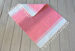 "Hand Woven Cotton Rug - 24"" X 31" - thumbnail 1