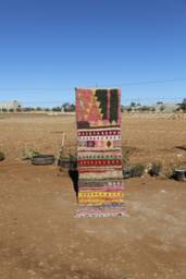 Colorful Moroccan Berber Wool Runner Rug Handwoven Hallway Rug - thumbnail 1