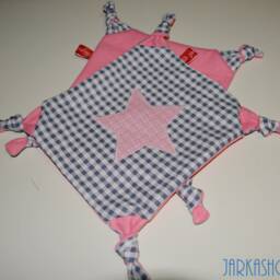 Sniffing Cloth Cuddly Star With Name - thumbnail 2