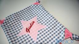 Sniffing Cloth Cuddly Star With Name