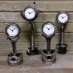 Custom Steel Gear Desk Clocks - thumbnail 3