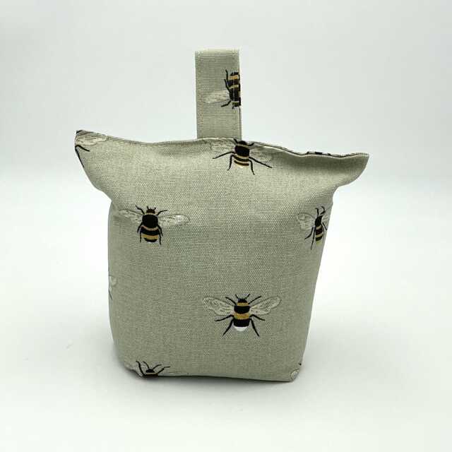 Bee, Green Door Stop, Sophie Allport Room Decor, Filled - image 1