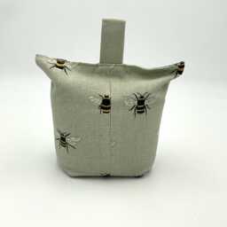 Bee, Green Door Stop, Sophie Allport Room Decor, Filled - thumbnail 3