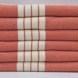 "Hammam Towel, Bath Towel, Red Towel, Tribal Towel, Pool Towel, Beach Towel, Spa Towel, Turkish Towel, 38""x70" - thumbnail 3