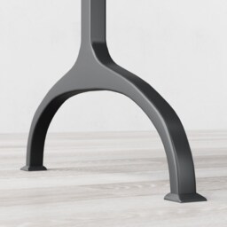 Lambeth Brown Oak Dining Table - thumbnail 3