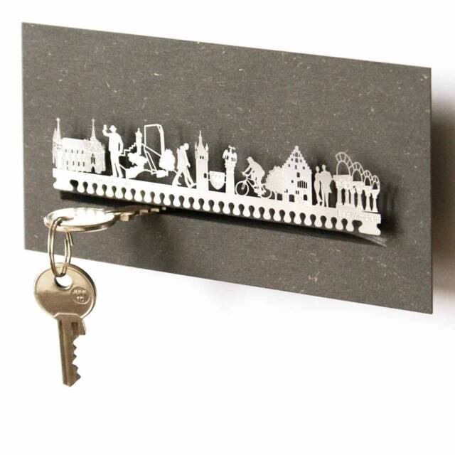 Bad Wimpfen Souvenir Gift Tube - Historic Skyline Design, Stylish Home Decor & Practical Key Storage Perfect For Fans - image 1