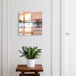 Sunset Key Cabinet For Home, Orange Industrial Box, Photographic Architecture, Lovers Of Architecture & Beautiful Views - thumbnail 1