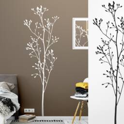 Wall Decal Tree Up To 190 cm Sticker Tattoo Branch W407 - thumbnail 2