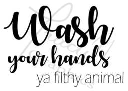 Printable Wall Art - Funny Bathroom Signs - 5x7 - thumbnail 4