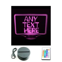 Personalised Led Neon Home Bar Sign Night Light Mancave Bedroom. Multi Coloured With Remote Control & Usb Cable - thumbnail 2