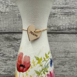 Mum Vase, Mam, Grandma, Nan, Nannies, Gift, Flowers, Mother's Day Gifts - Clear Varnish Finish - thumbnail 3