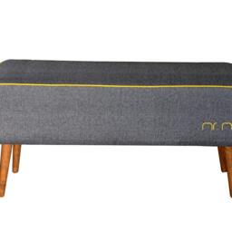 Mr M Bench By Monkeymachinedesign, Upholstered Bench, Comfortable Entryway Modern Scandinavian Style, Loft Style - thumbnail 3