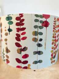 Santa Maria, Rumba, Teal, Orange, Blue Green Drum Lampshade/Pendant Shade - thumbnail 1