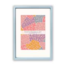 Light Blue A2/A3 A4 Photo Frame - Wall Hanging Poster Frames - thumbnail 2
