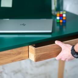 Writing Desk in Various Colours Of Tabletop & Legs - 85 cm Or 110cm - thumbnail 3