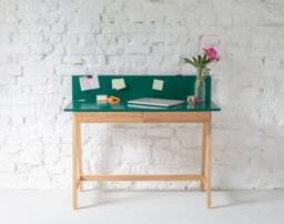 Writing Desk in Various Colours Of Tabletop & Legs - 85 cm Or 110cm