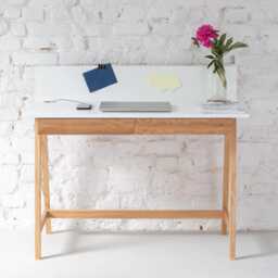 Writing Desk in Various Colours Of Tabletop & Legs - 85 cm Or 110cm - thumbnail 3