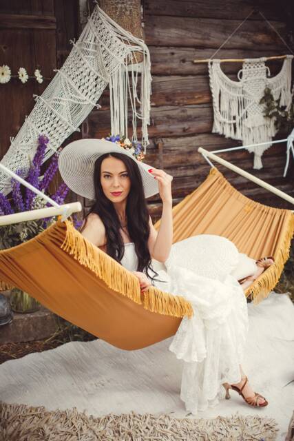 Fringed Hammock Adult Outdoor Garden Hamaca Camping Boho Porch Swing - image 1