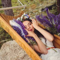 Fringed Hammock Adult Outdoor Garden Hamaca Camping Boho Porch Swing - thumbnail 4