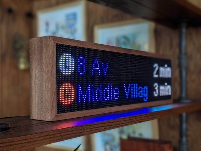 Nyc Realtime Subway Clock - image 1
