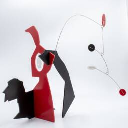 Kineticats Abstract Rabbit Stabile Modern Art Sculpture, Limited Edition - thumbnail 3