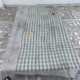 Handmade Reversible Kantha Quilt Vintage Patchwork Block Print Cotton Bohemian Bedspread - thumbnail 4