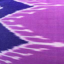 Velvet Ikat Patchwork Cushions - Set Of 2 Silk Lilac Pink Gift Pillows Covers - thumbnail 3