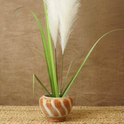 Handmade Ikebana Vase. G1799. Kenzan Flower Frog Not Included - thumbnail 3