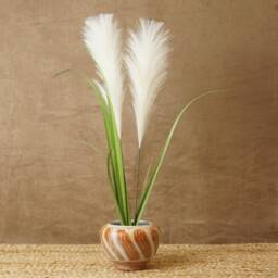 Handmade Ikebana Vase. G1799. Kenzan Flower Frog Not Included - thumbnail 1