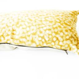 Gold Maize Dot Lumbar Toss Pillow - thumbnail 3