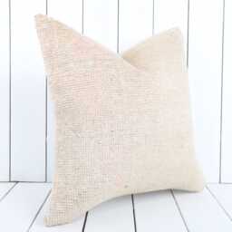 Turkish Kilim Pillow Cover - 18x18 Inch Vintage Anatolian Home Decor - thumbnail 3