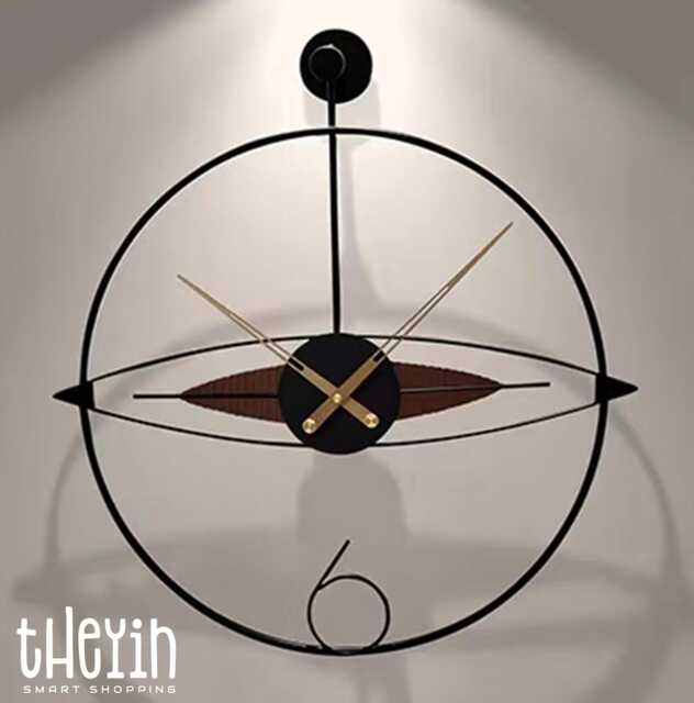 Handmade 60cm Super Silent Minimalist Modern Classic Wall Clock, Quiet Non-Ticking Quartz Movement For Living Room, Office, Kitchen, Bedroom - image 1