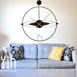 Handmade 60cm Super Silent Minimalist Modern Classic Wall Clock, Quiet Non-Ticking Quartz Movement For Living Room, Office, Kitchen, Bedroom - thumbnail 3